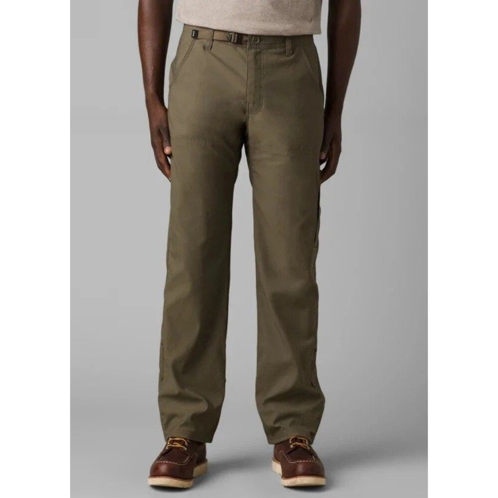 PrAna 33 x 30 Pants Stretch Zion Pant II Men's Slate Green Relaxed Recycled NWT